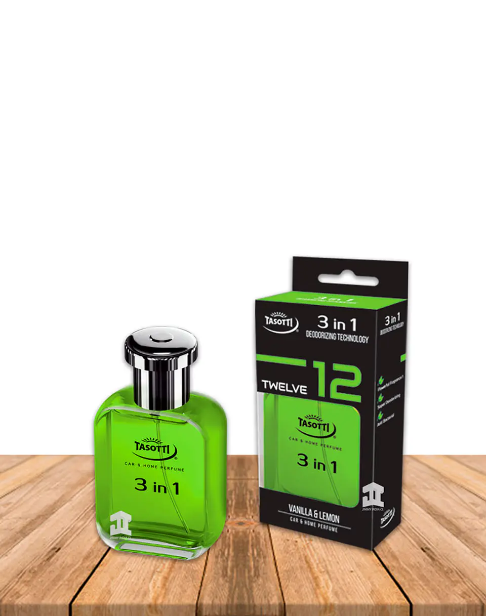 Perfume de Auto Tasotti 3en1 Vanilla & Lemon 1