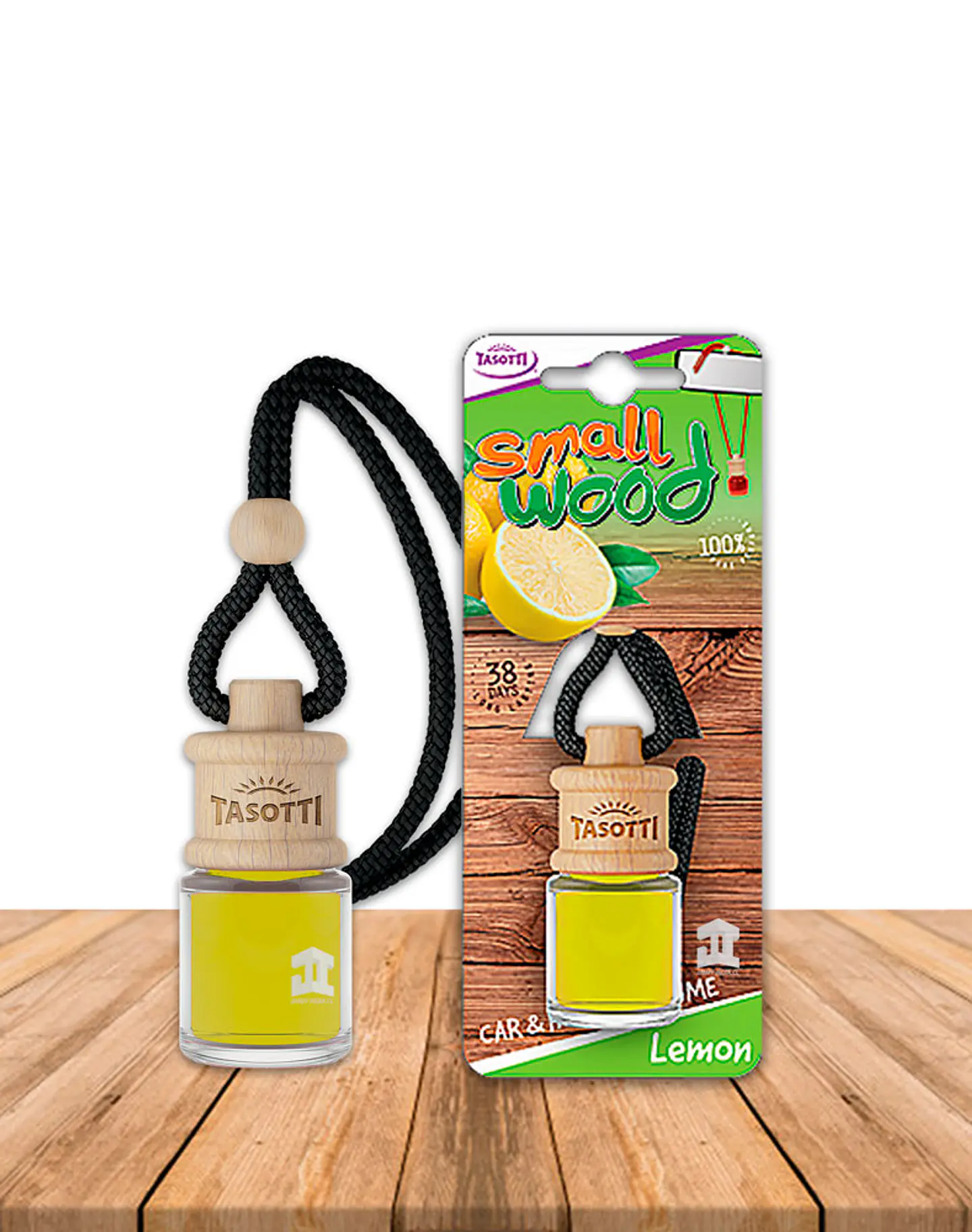Aromatizador de Auto Small Wood Lemon 4ml 1
