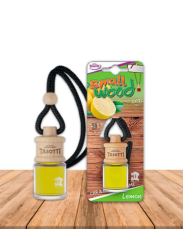 Aromatizador de Auto Small Wood Lemon 4ml