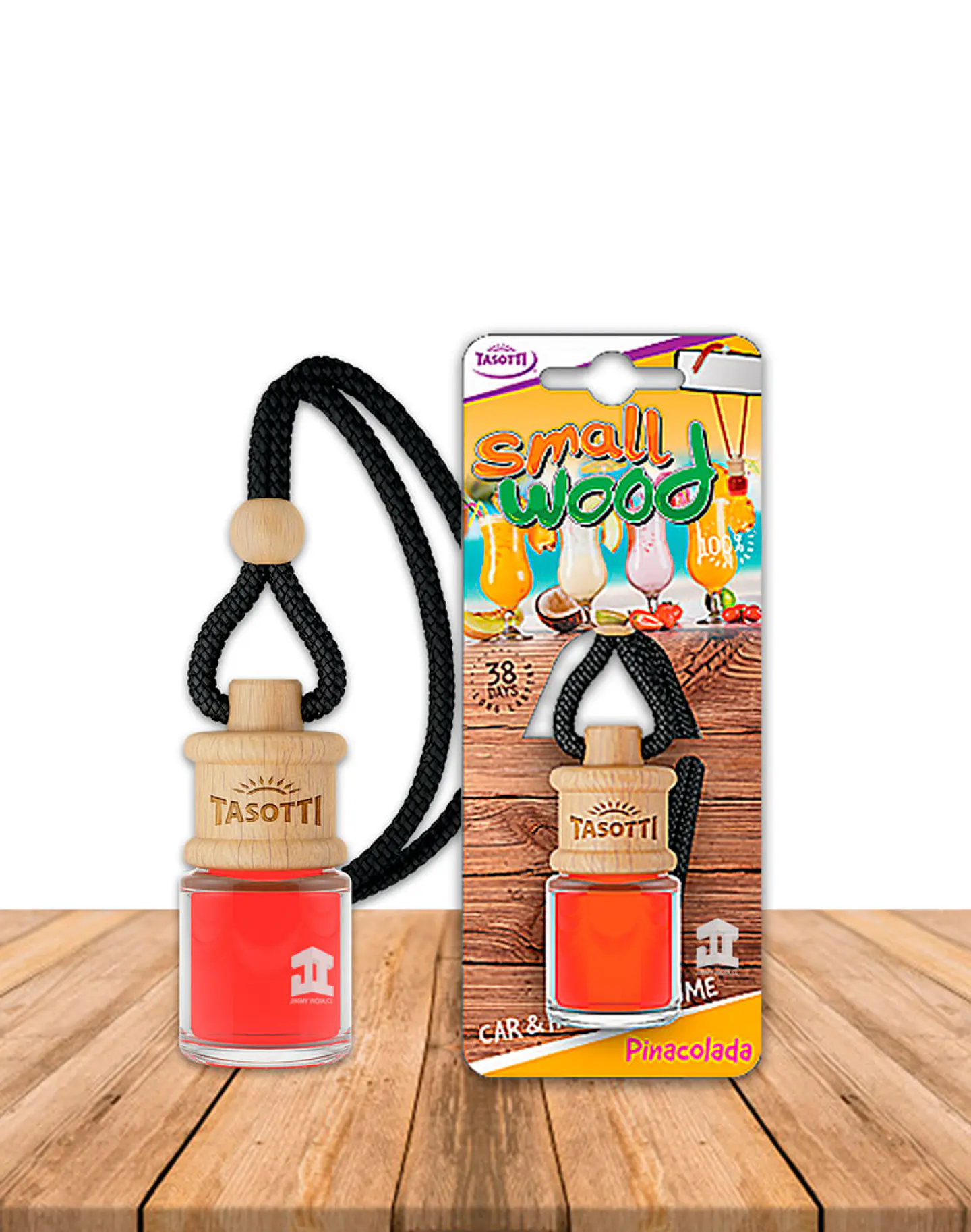 Aromatizador de Auto Small Wood Piñacolada 4ml 1