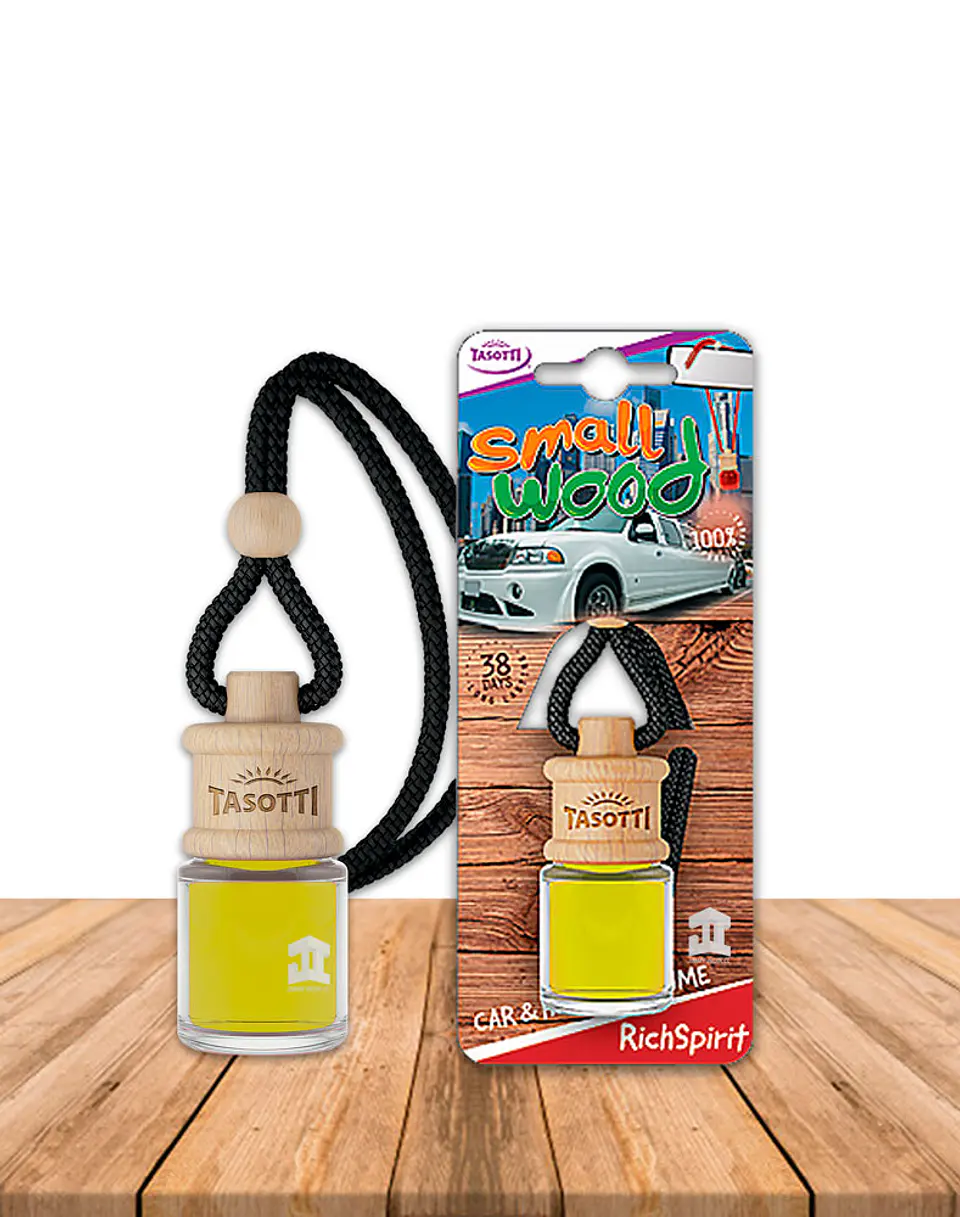 Aromatizador de Auto Small Wood Rich Spirit 4ml 1
