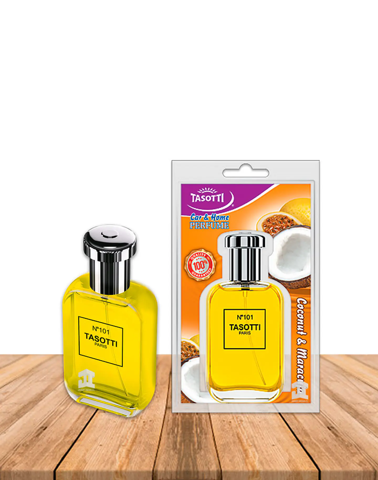 Perfume de Auto Tasotti N°101 Coco & Maracuya 50 ml 1