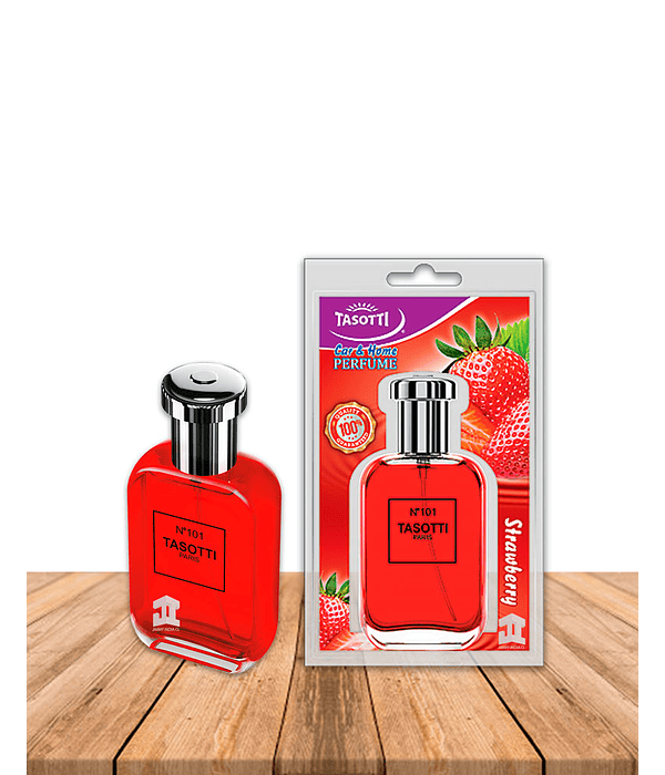 Perfume de Auto Tasotti N°101 Frutilla