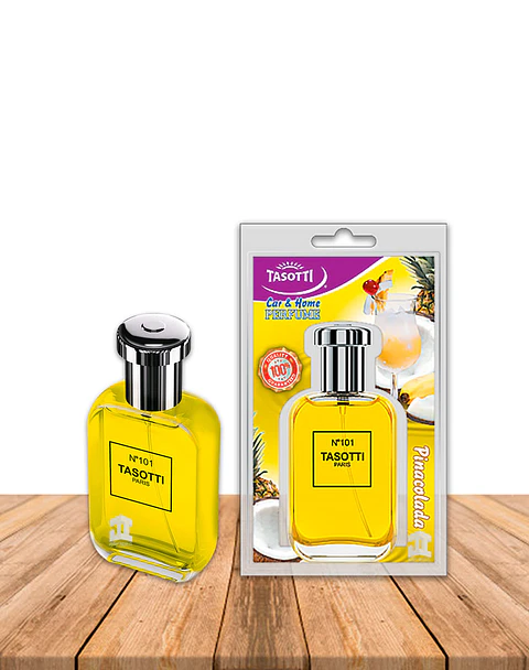 Perfume de Auto Tasotti N°101 Piñacolada 50 ml