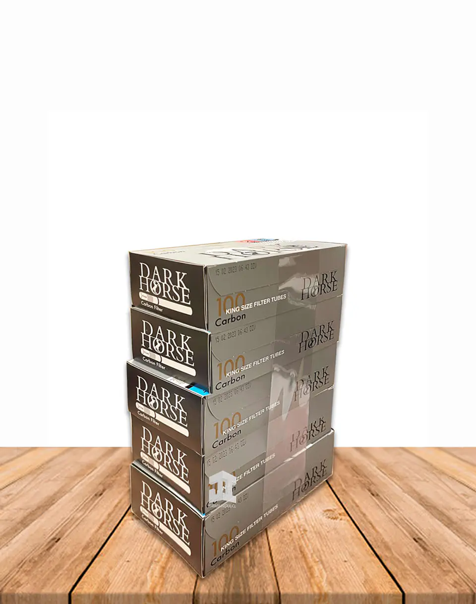Tubo Para Rellenar Dark Horse Carbón Packs 5 Displays 3