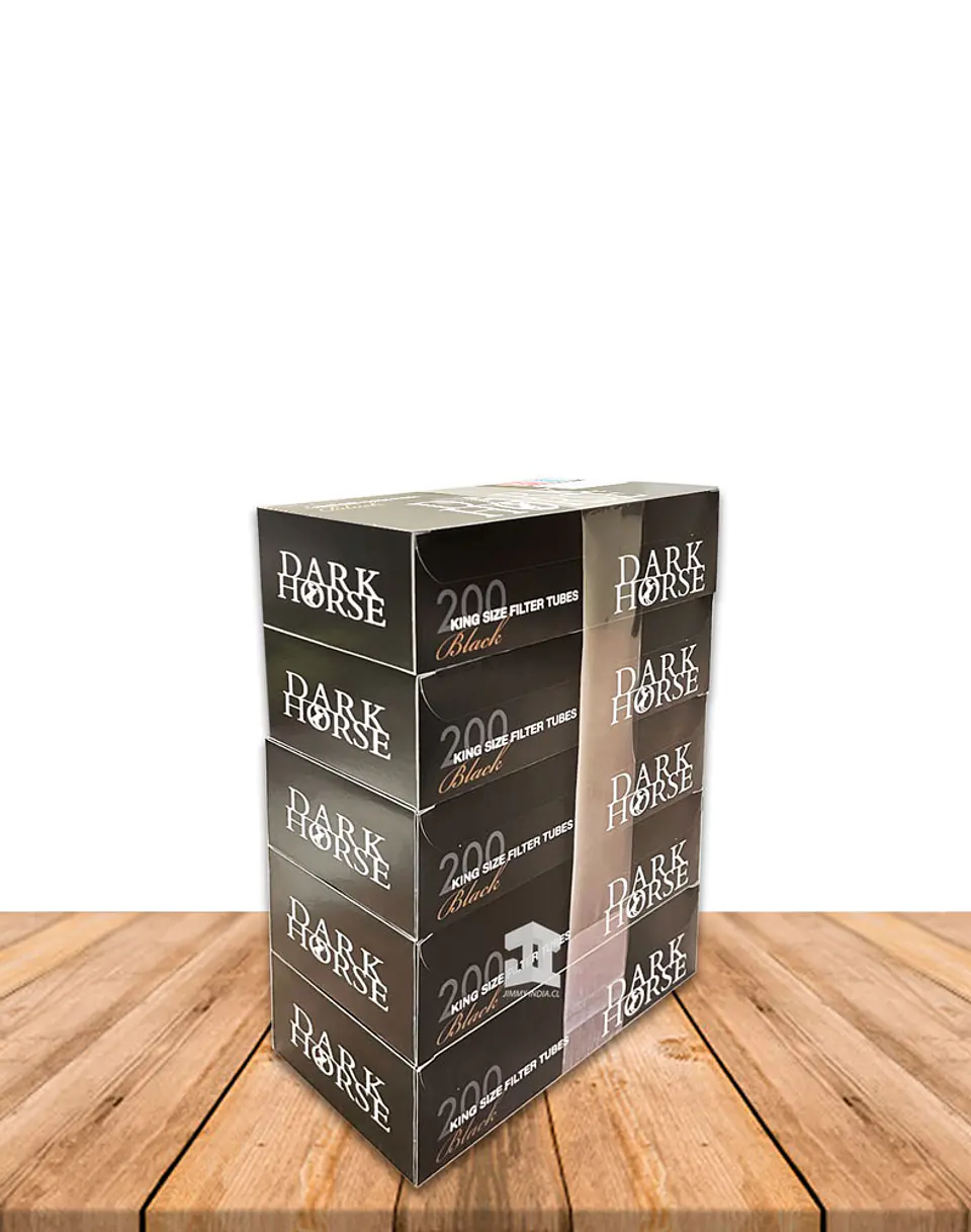 Tubo Para Rellenar Dark Horse BLACK Packs 5 Displays 1