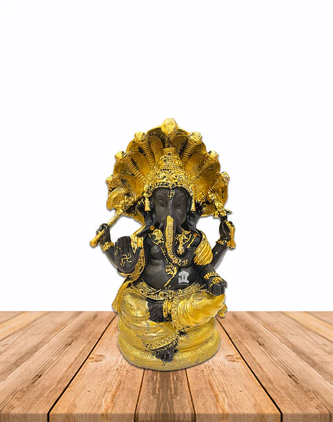 Dios Ganesh  en Poliresina    7" JI19-044