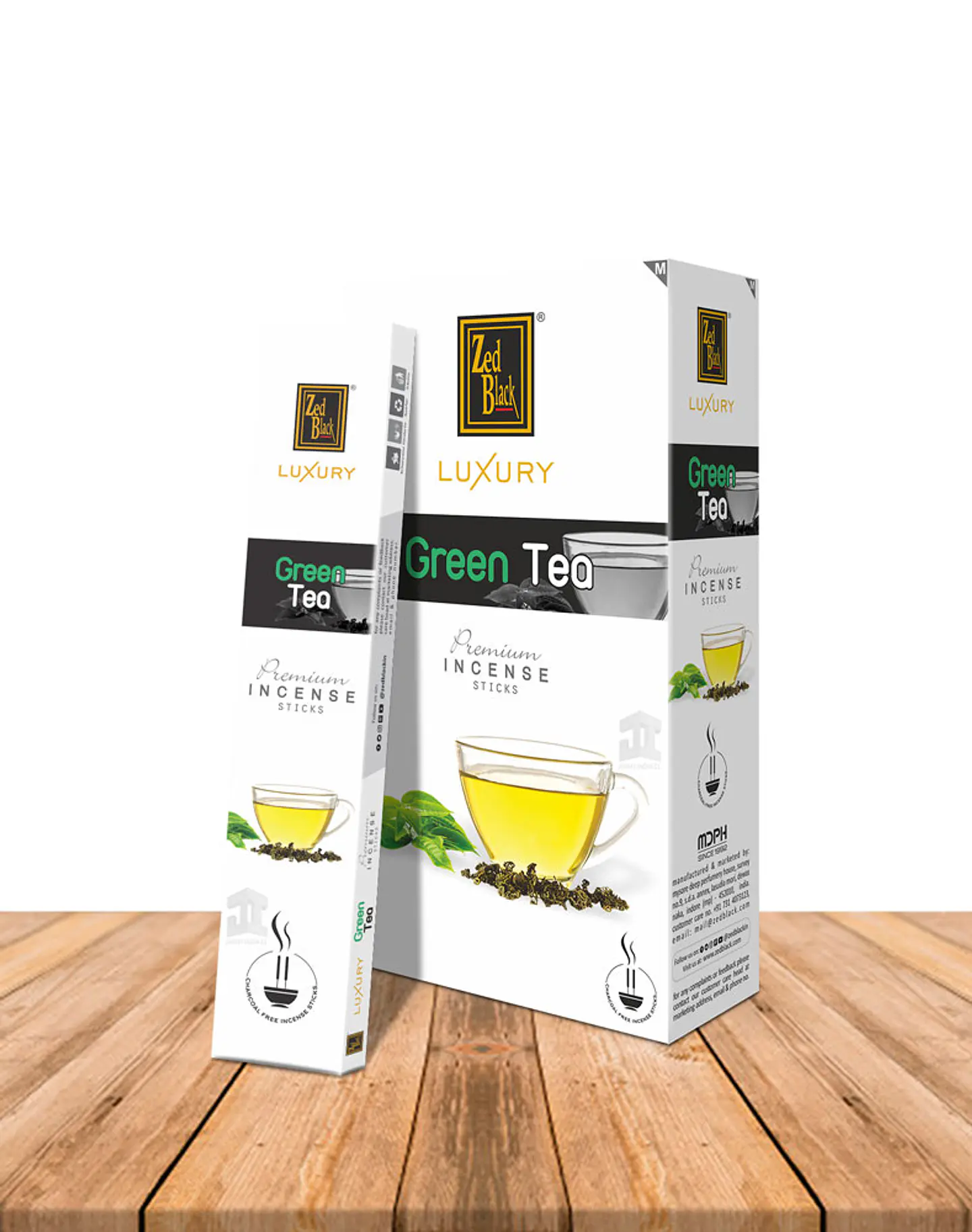 Incienso Zed Black Luxury Té Verde 2