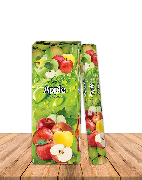 Incienso Formato Hexagonal Manzana