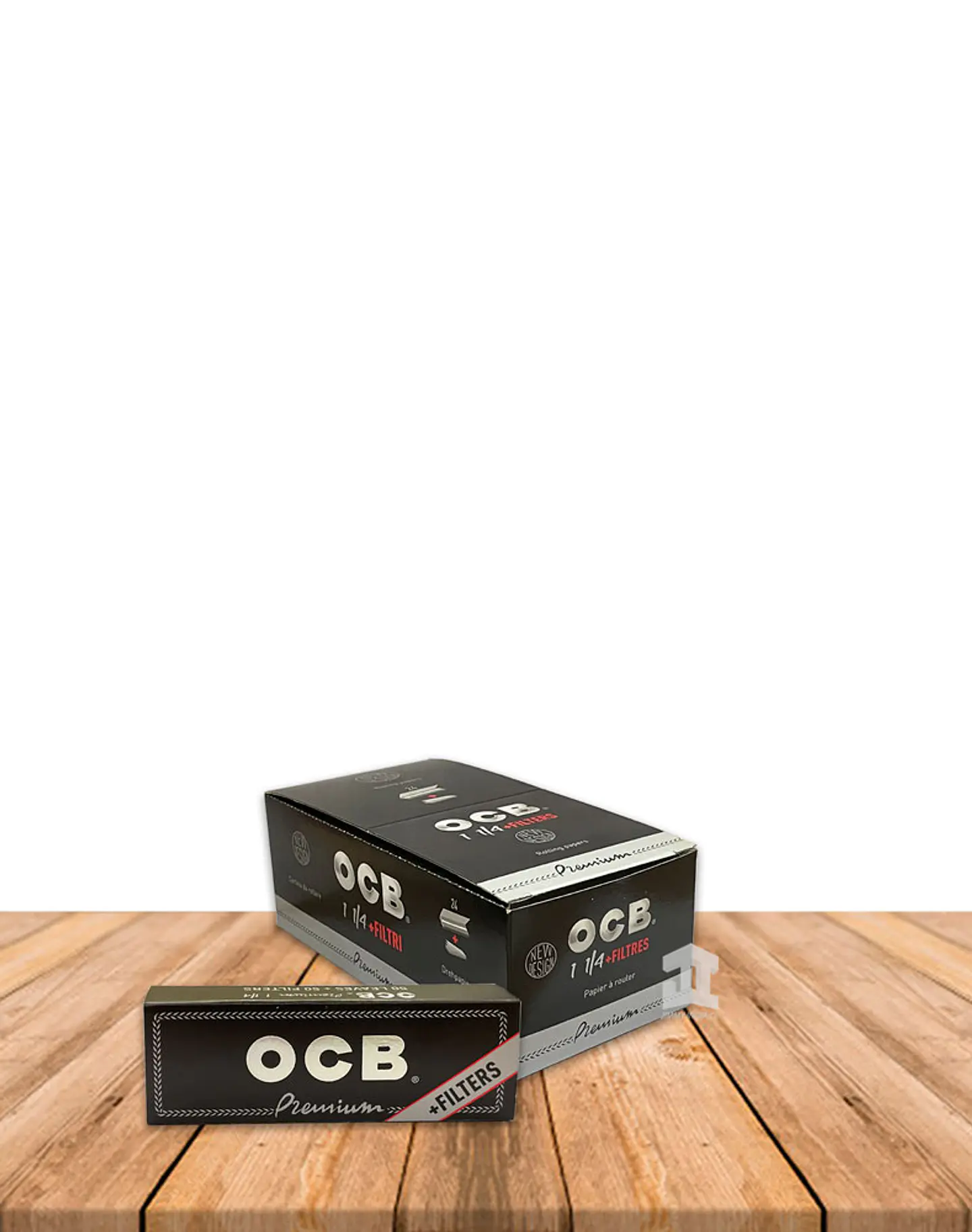 OCB Premium 1 1/4 + Tips x 24 2