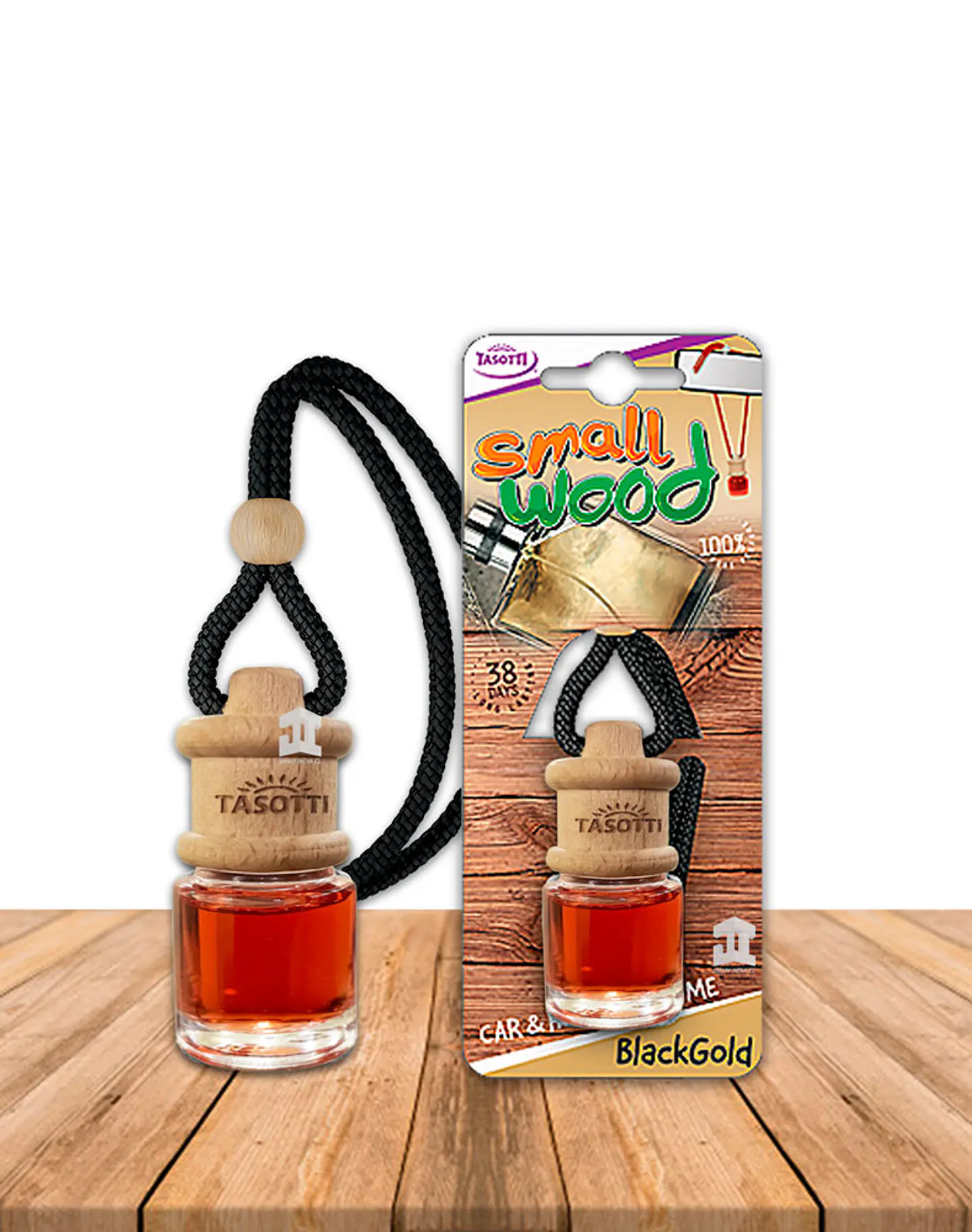 Aromatizador de Auto Small Wood Black Gold 4ml 1
