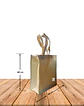 Bolsa Eco. Fuelle Y Cierre 36 x 15 x 42Cm BN001B - Miniatura 2