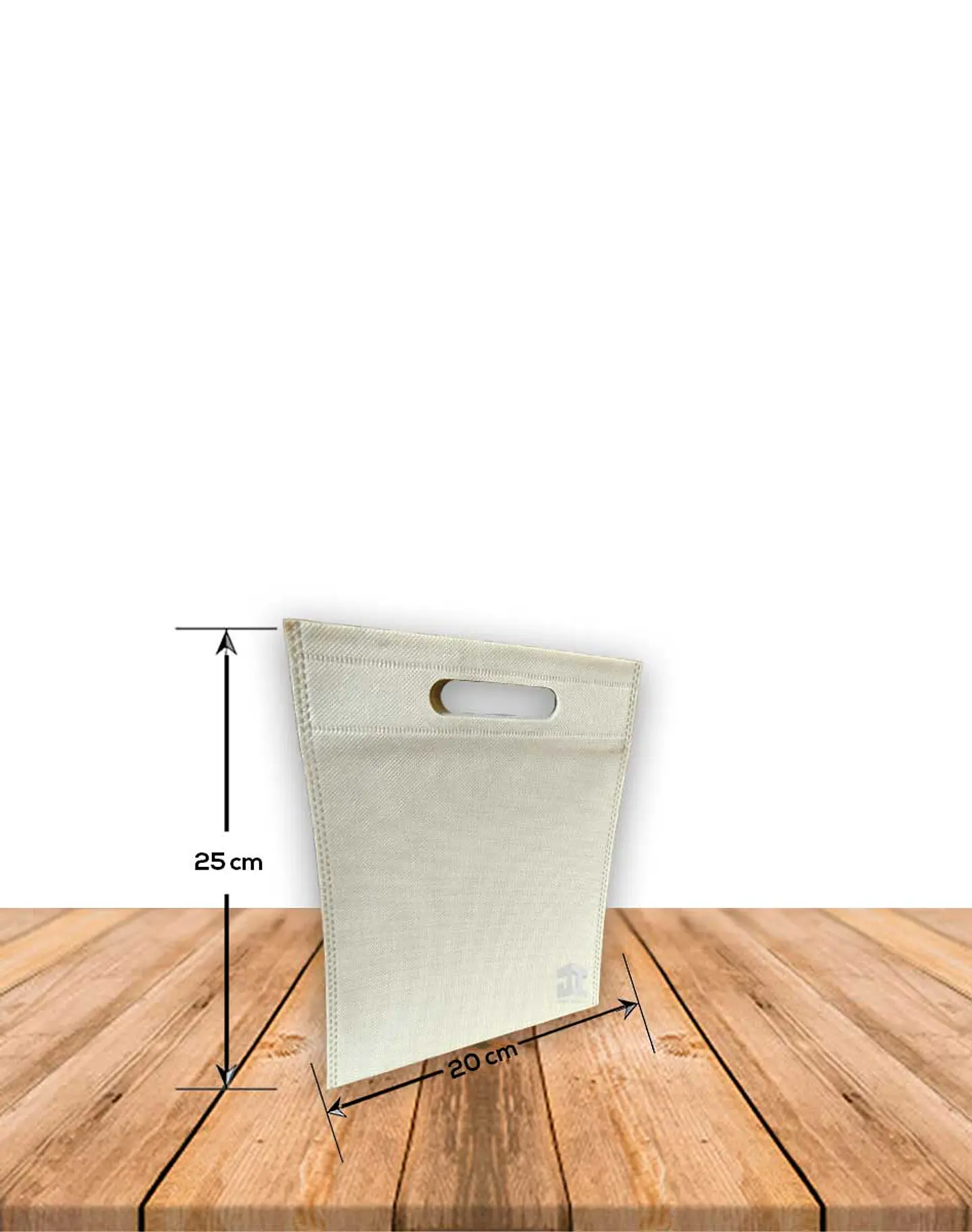 Bolsa Eco Sin Fuelle 20 X 25 cm Precio x Docena 2