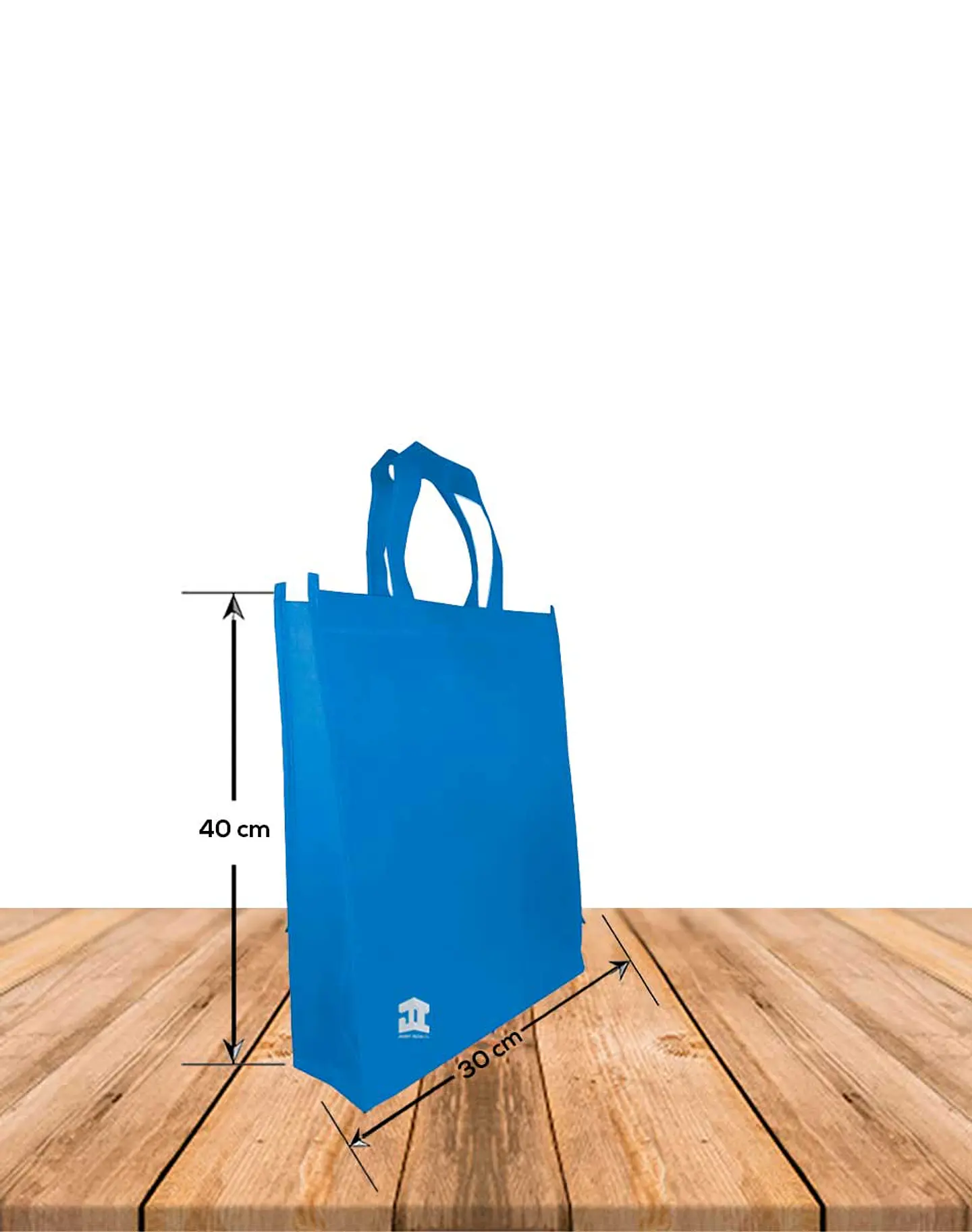 Bolsa Ecológica Con Fuelle y Manilla 30 x 40 cms, Precio x Docena 4