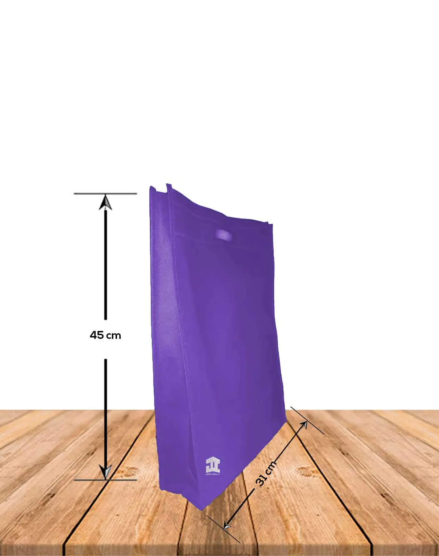 Bolsa Ecológica Con Fuelle 31 x 45 cms. Precio X Docena 5