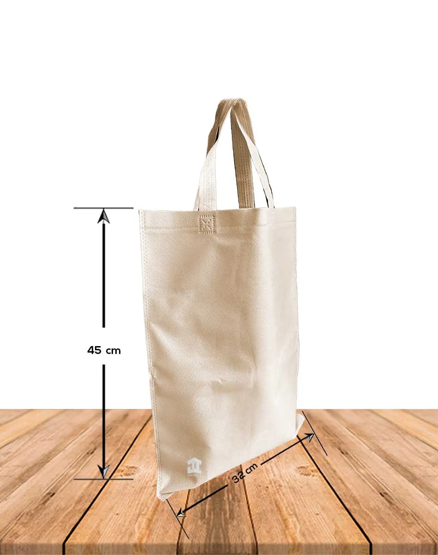 Bolsa Ecológica 32 x 45 Manilla Sin Fuelle 4