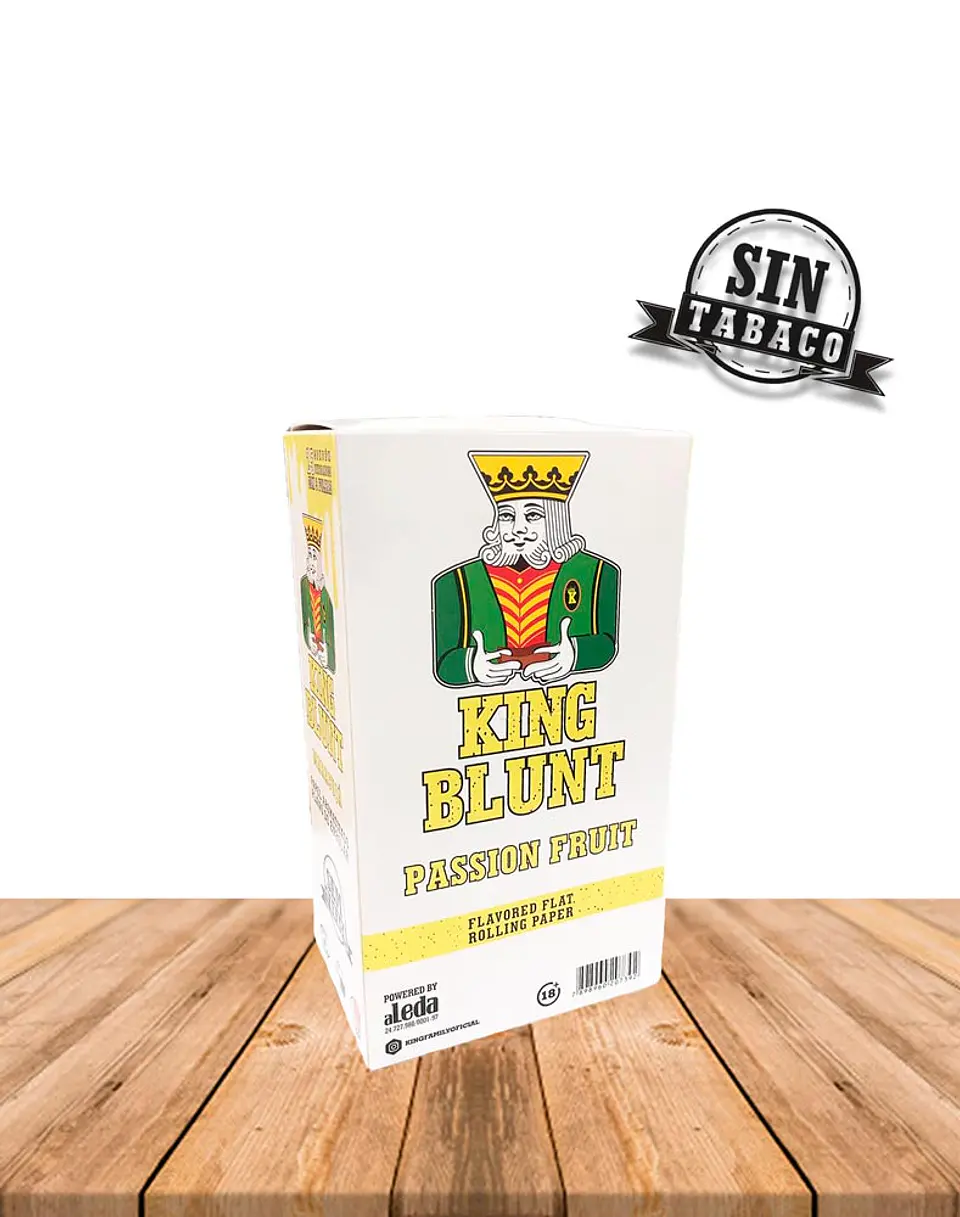 Promoción  King Blunt  x5  Maracuya 1