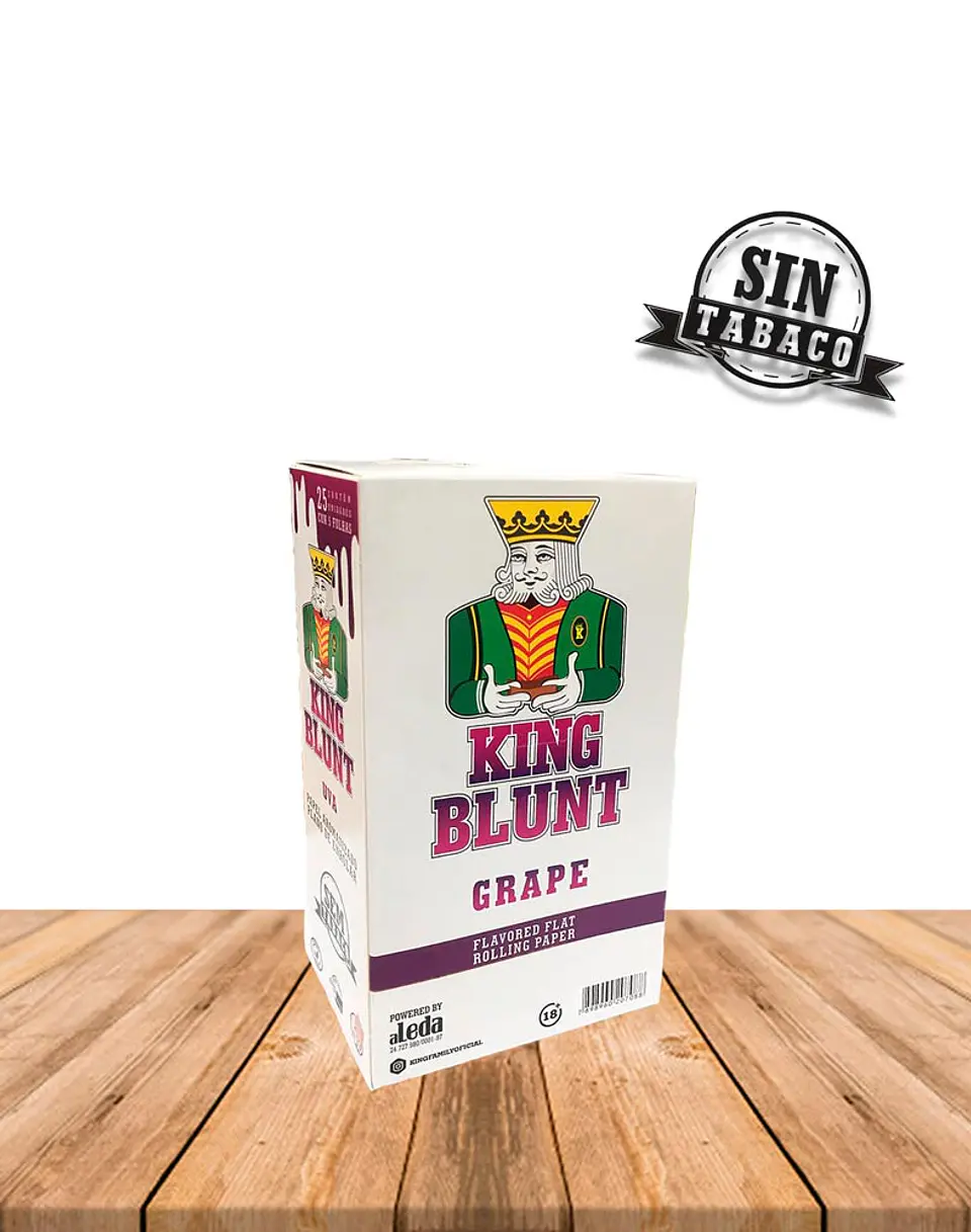 Promoción  King Blunt  x5  Uva 1