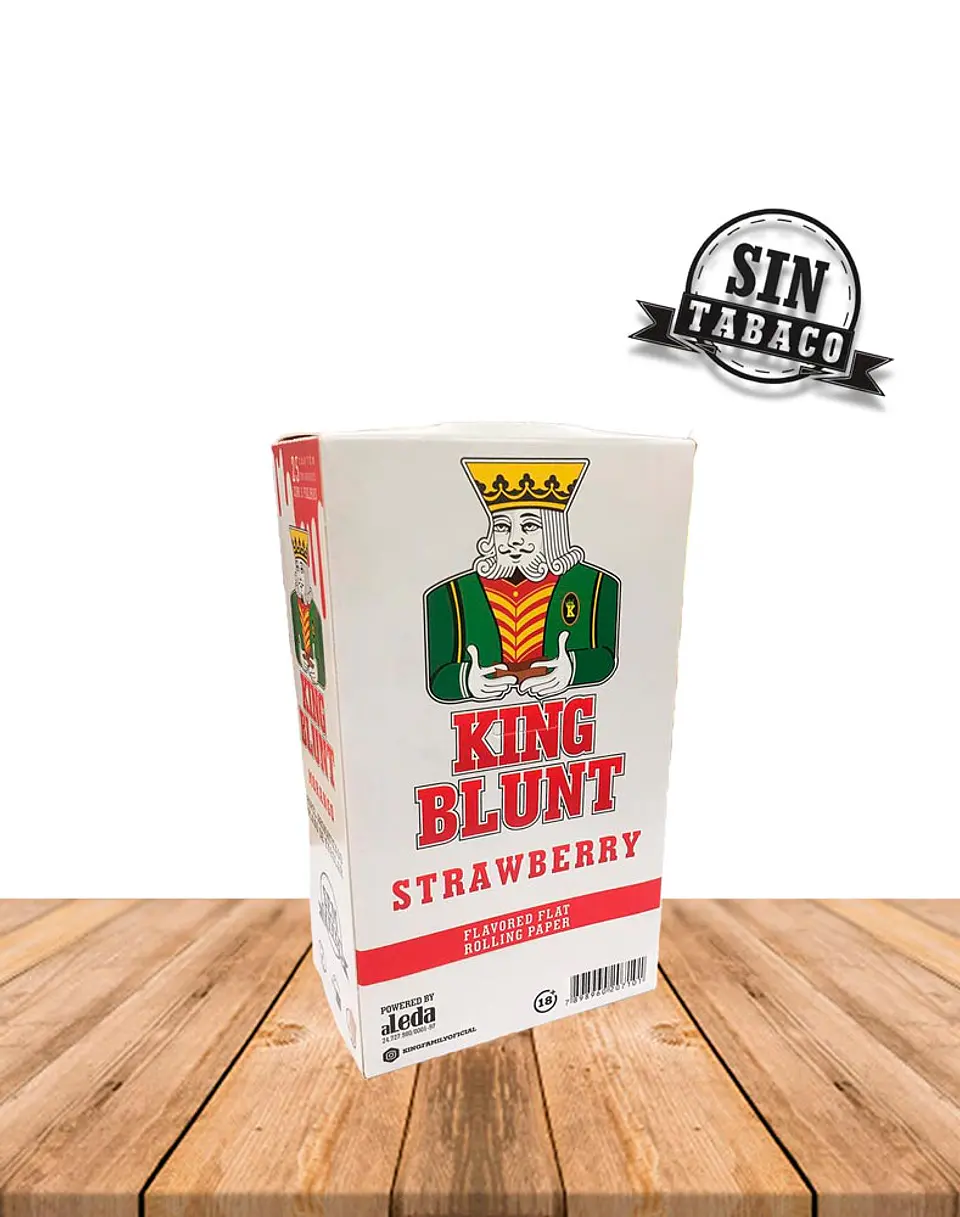 Promoción  King Blunt  x5  Frutilla 1