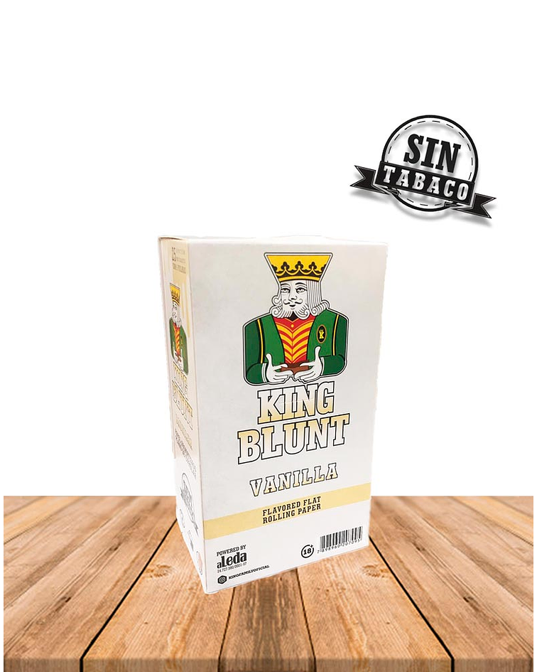 Promoción  King Blunt  x5  Vainilla