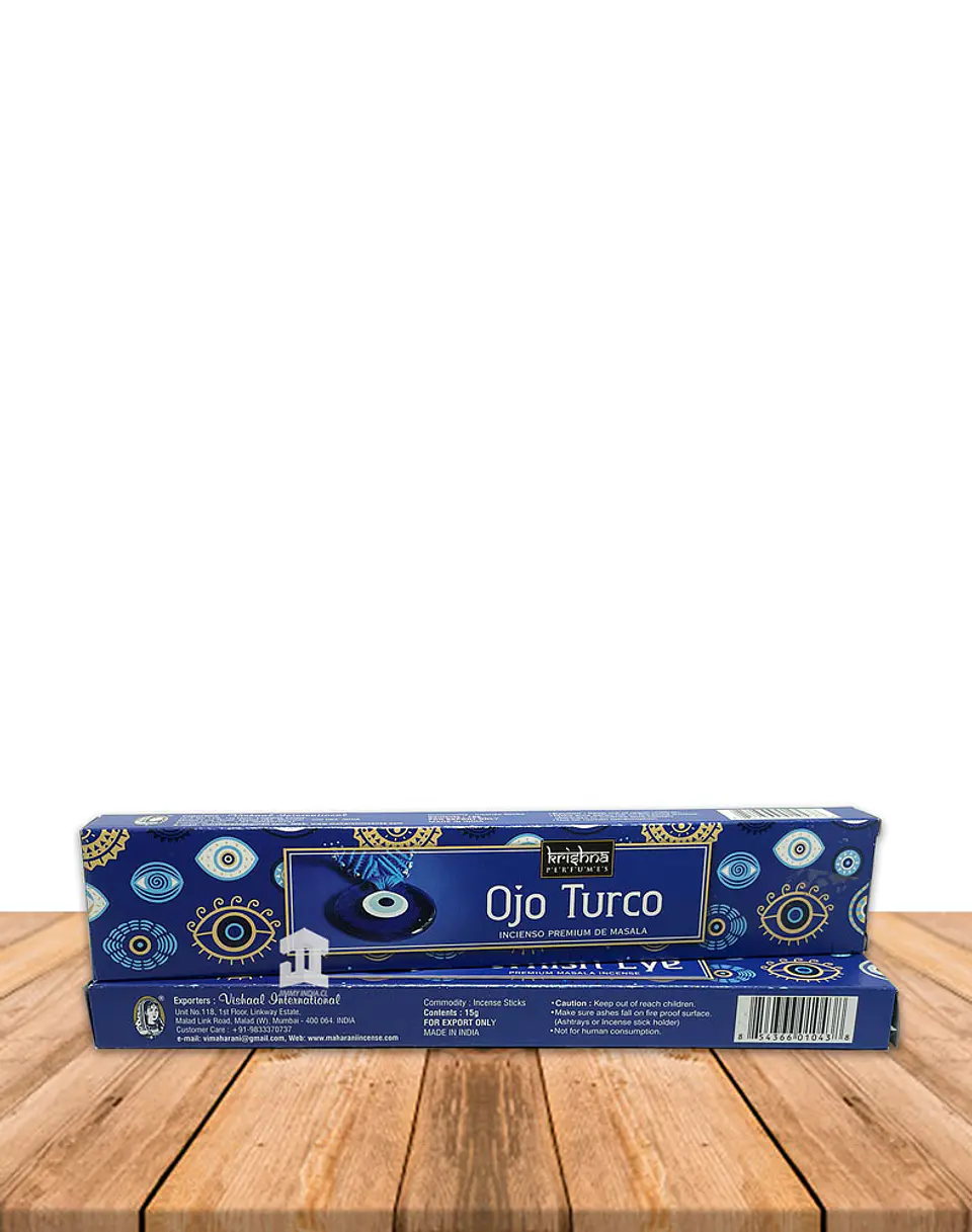 Incienso Krishna Premium Ojo Turco 15 grs 2