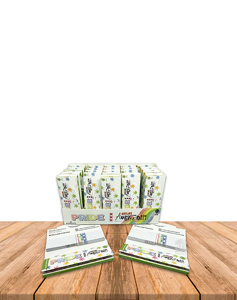 Papel Rolling Amsterdam PRIDE 1 1/4 + TIPS