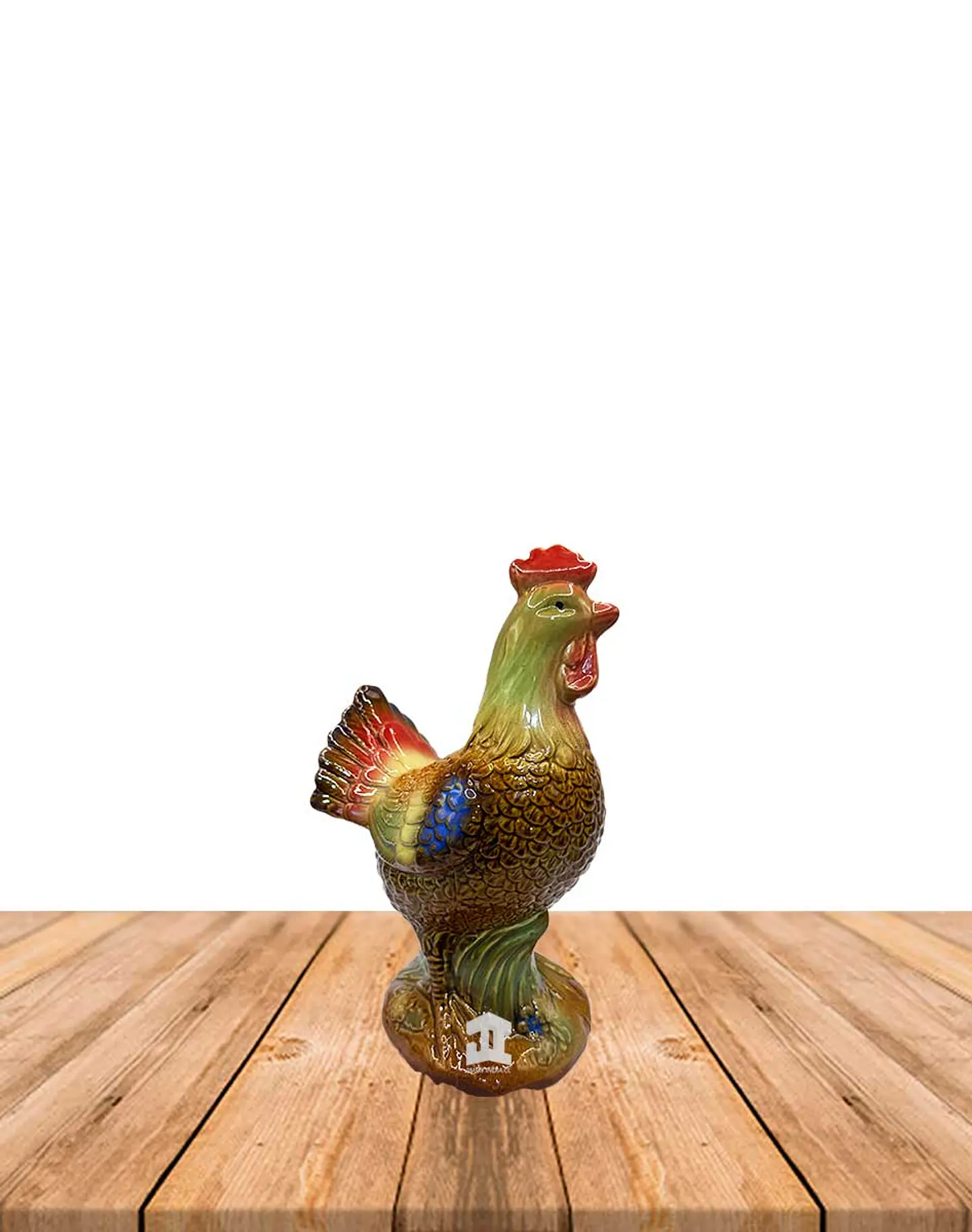 Figura Decorativa Gallina de Campo Abundancia  2