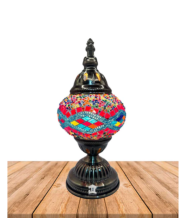Lámpara Turca de Mesa  Mosaico 11" YMA400