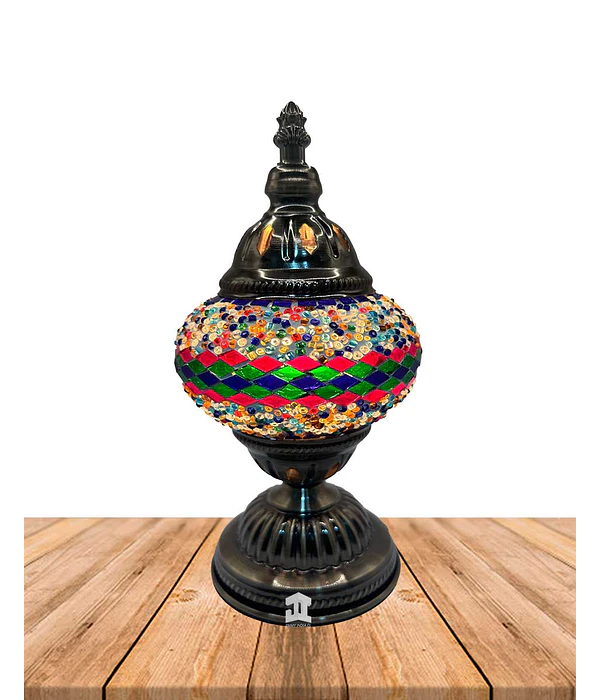 Lámpara Turca de Mesa  Mosaico 11" YMA400