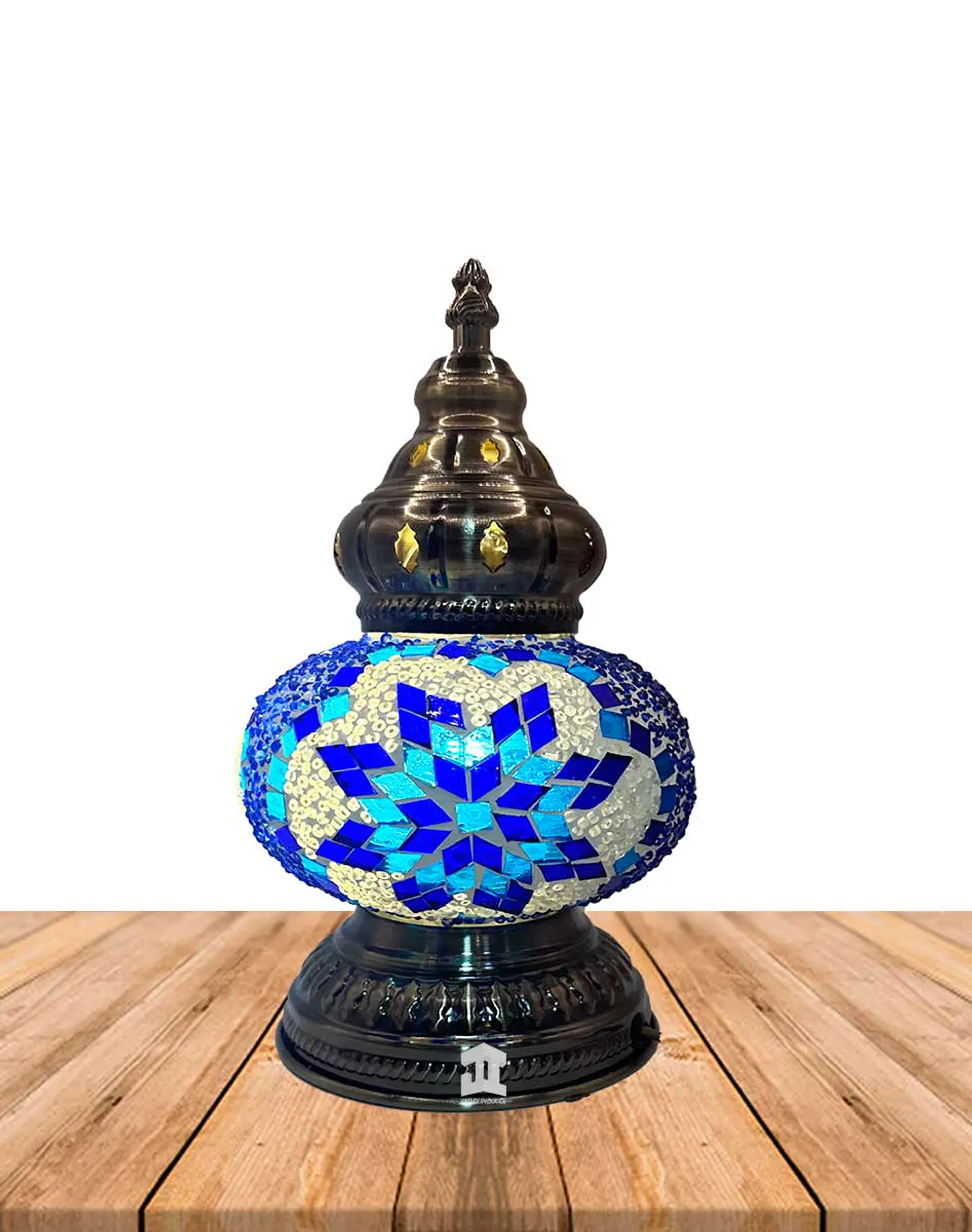 Lámpara de Mesa  Turca de Mosaico 7