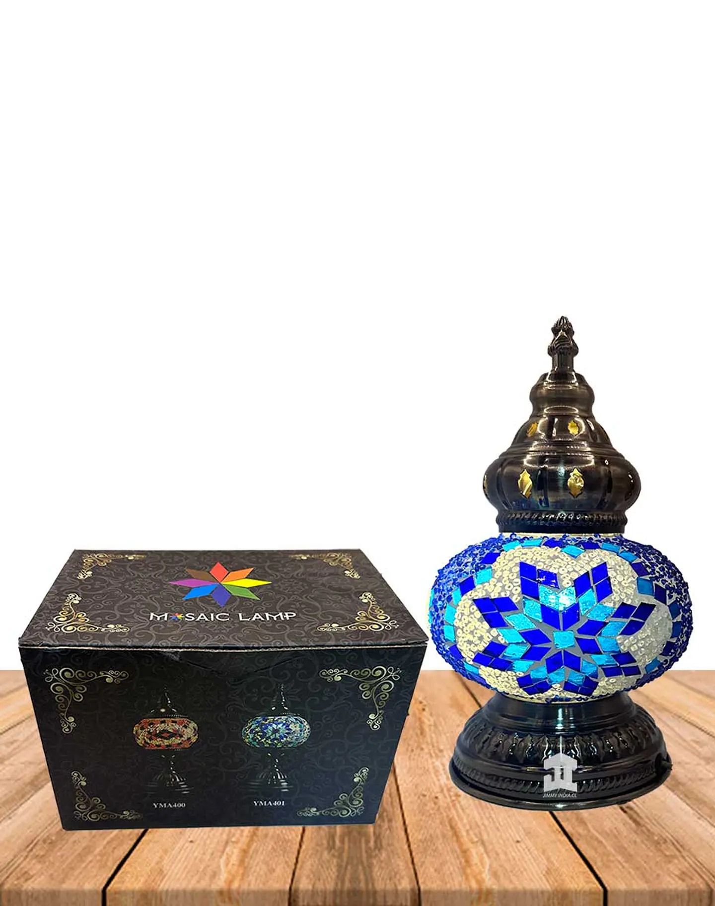 Lámpara de Mesa  Turca de Mosaico 7