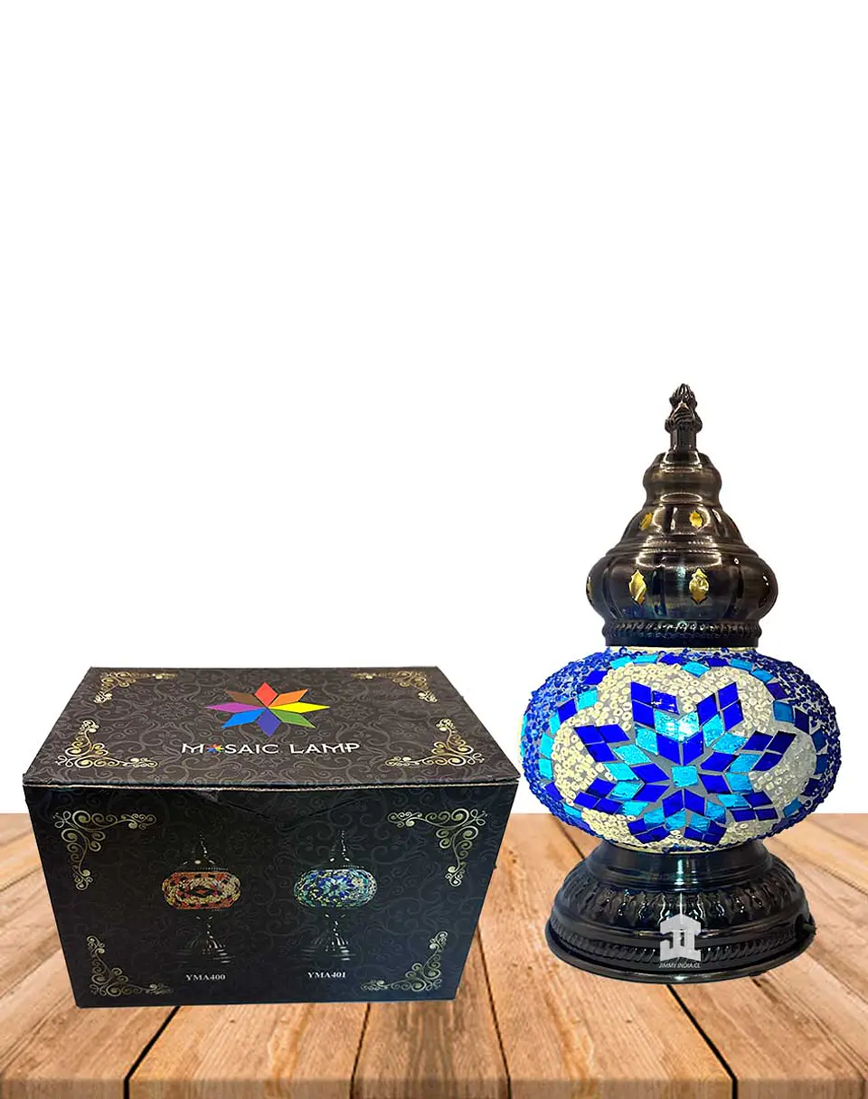 Lámpara de Mesa  Turca de Mosaico 7