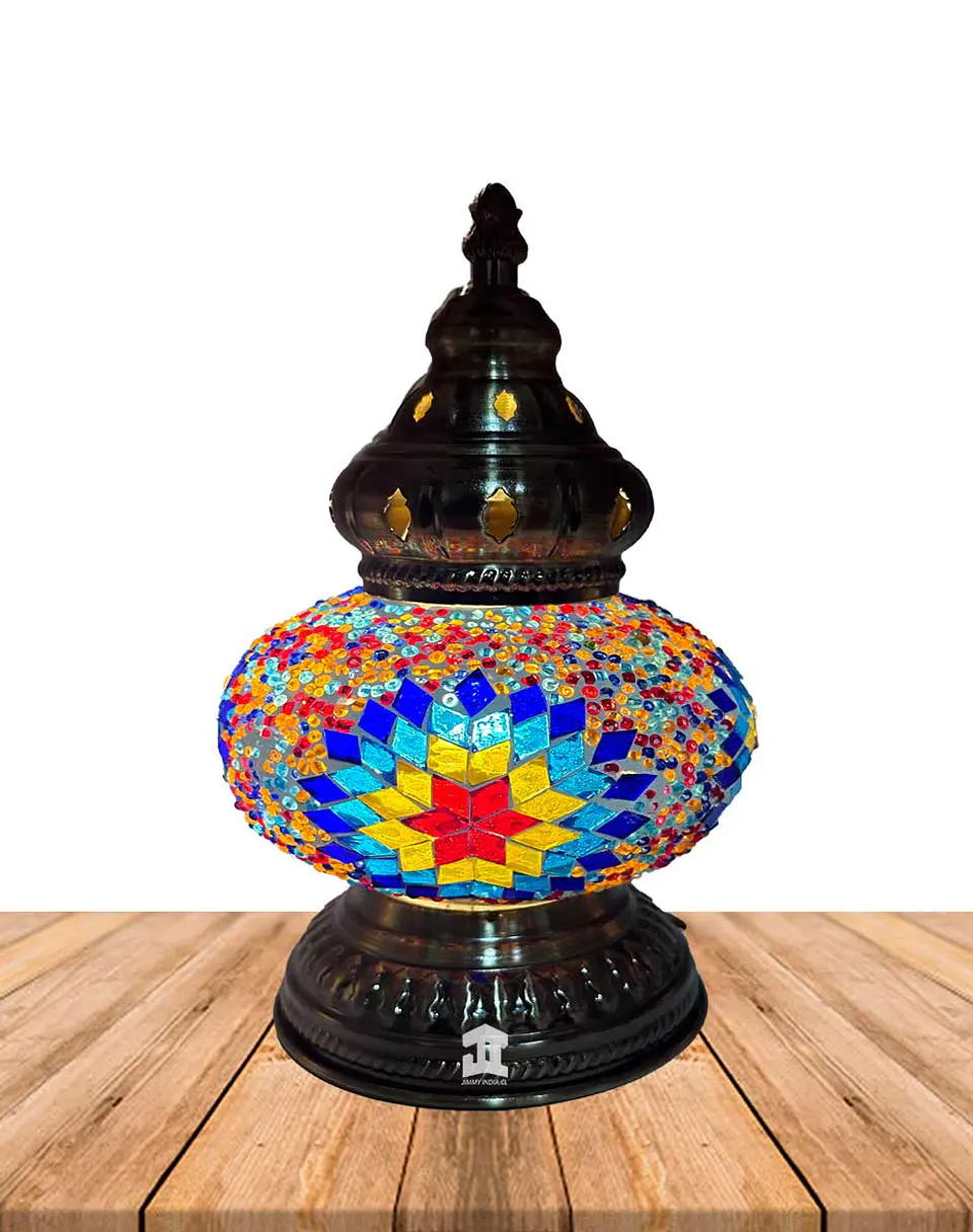 Lámpara de Mesa  Turca de Mosaico 7