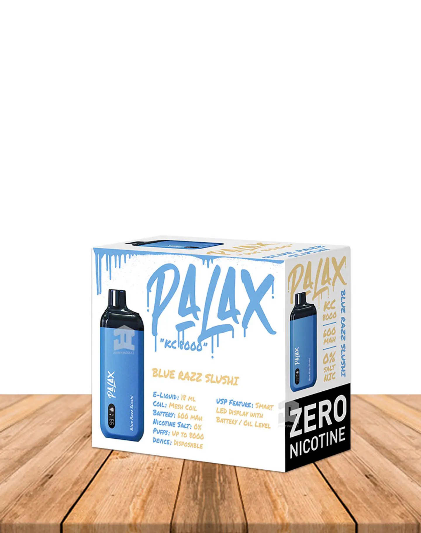 Vaporizador Palax Blue Razz Slushi 4