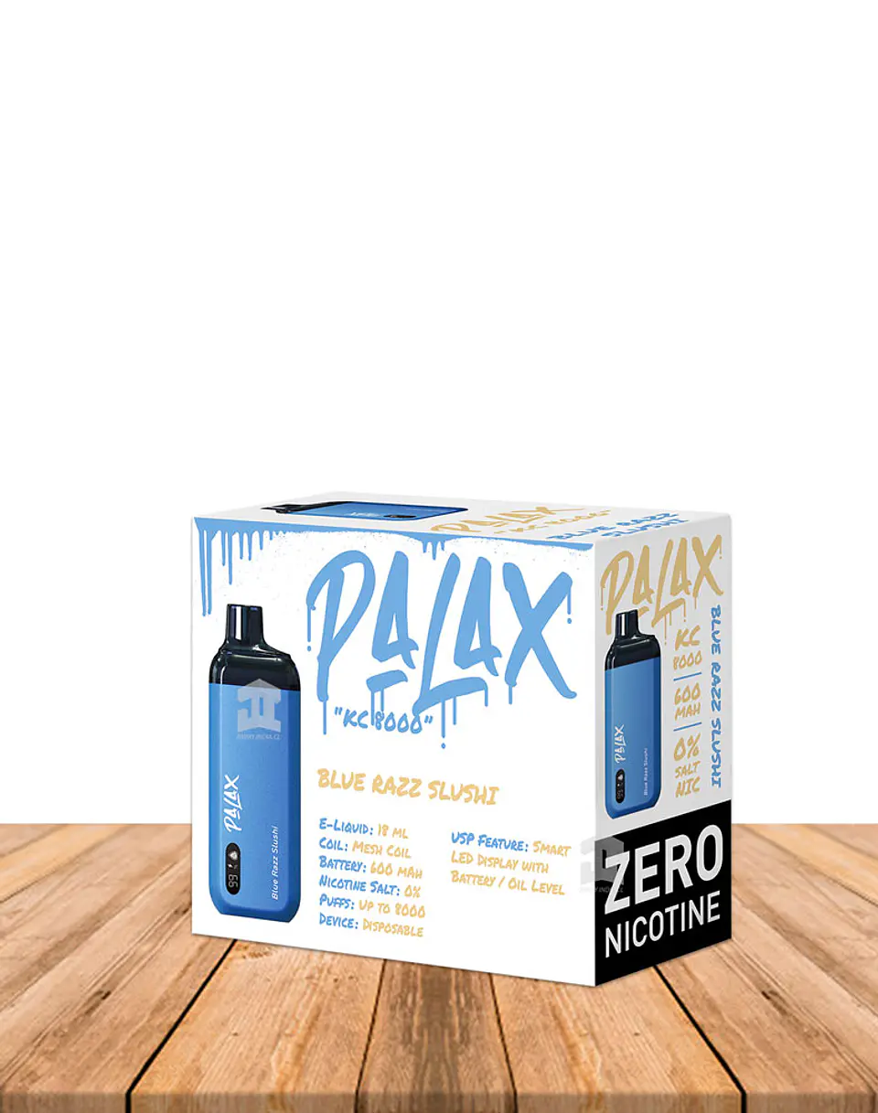 Vaporizador Palax Blue Razz Slushi 4