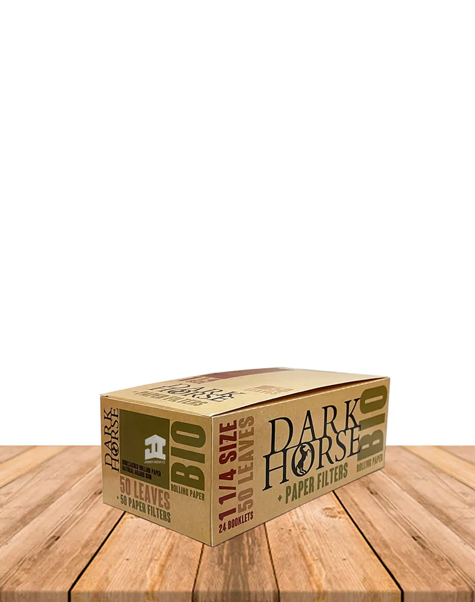Papelillo Dark Horse Bio + Filtros, Caja de 24 1