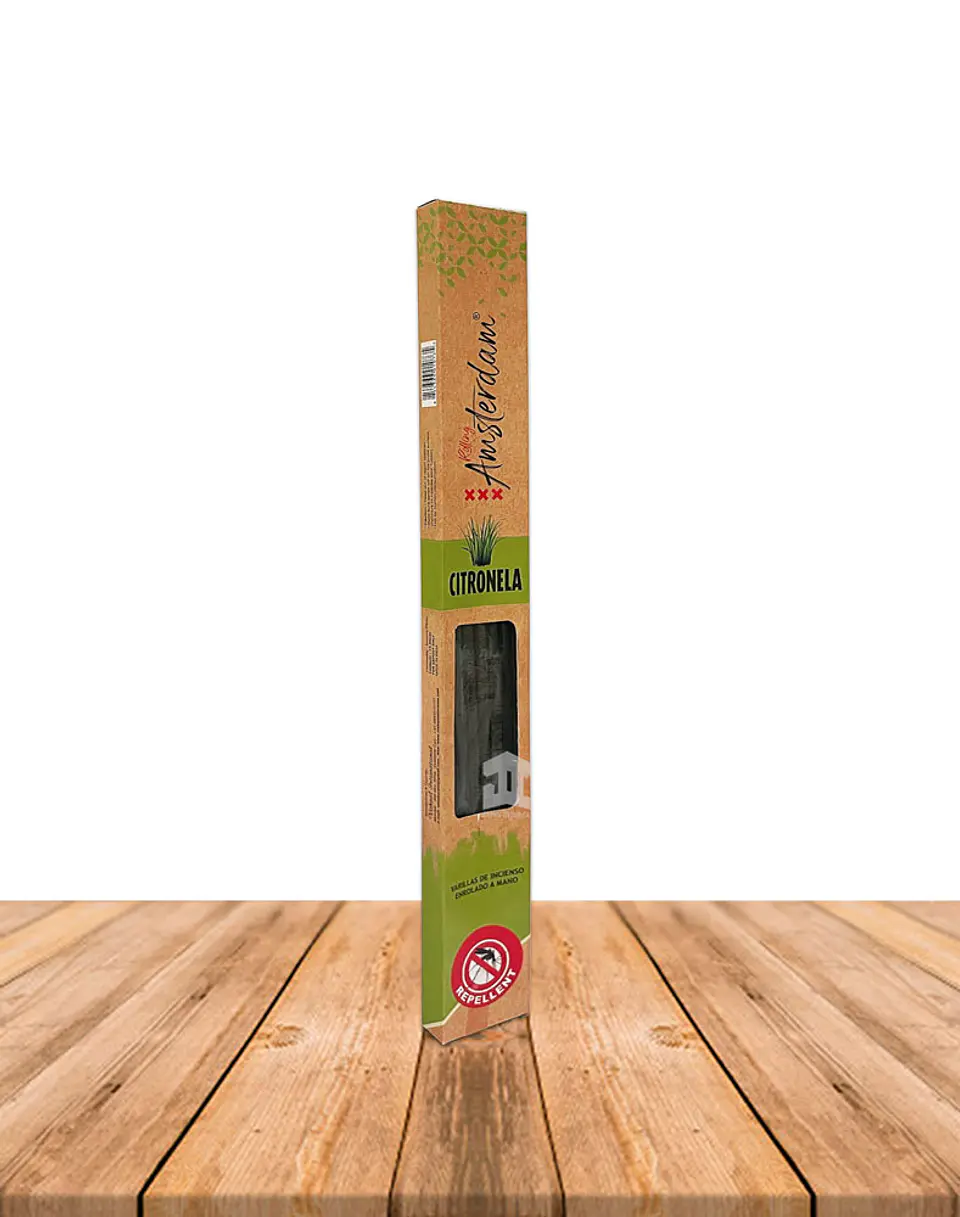 Incienso Jardin Rolling Amsterdam Citronella 41 Cm 3