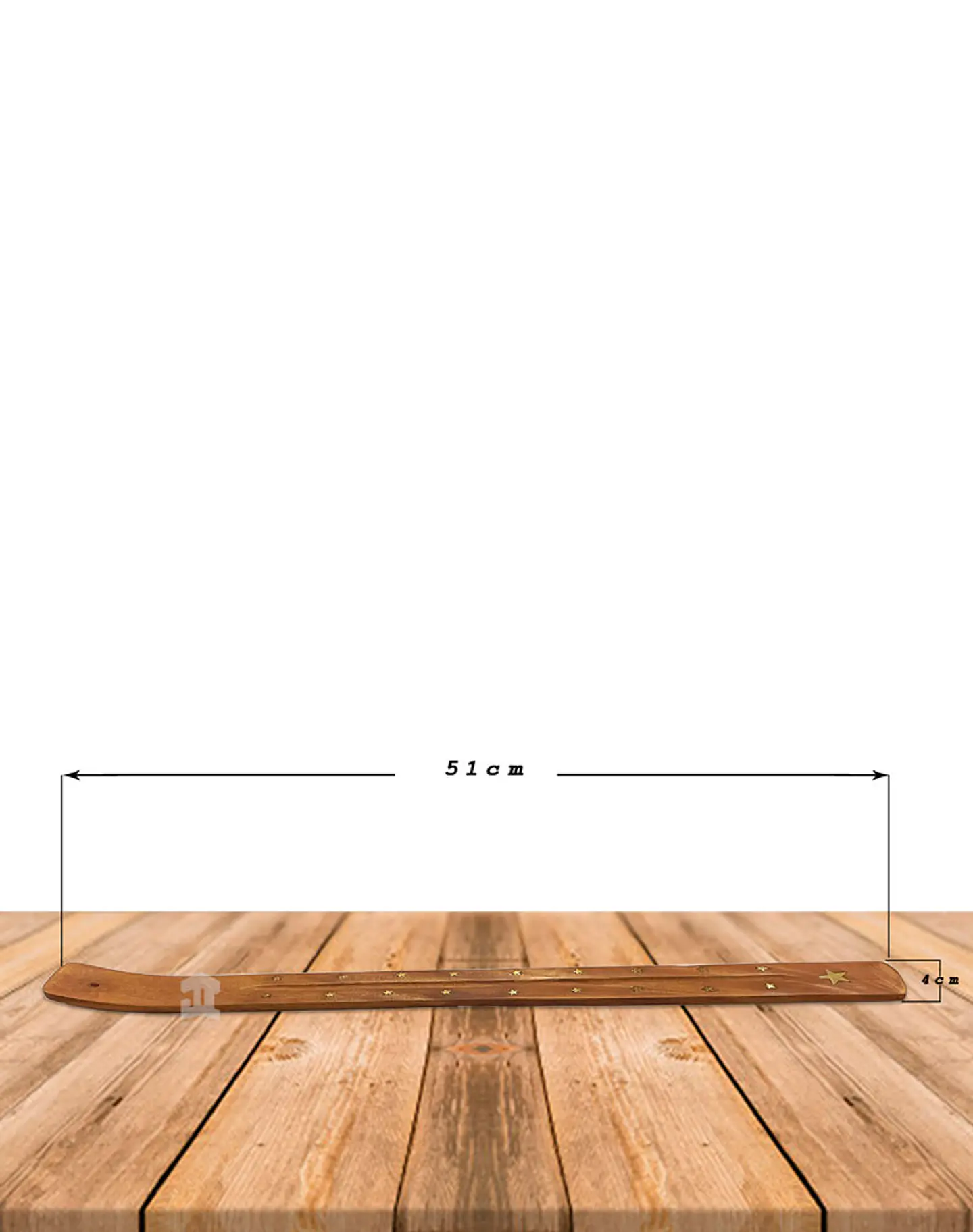 Porta Incienso Diseños Madera Long 20