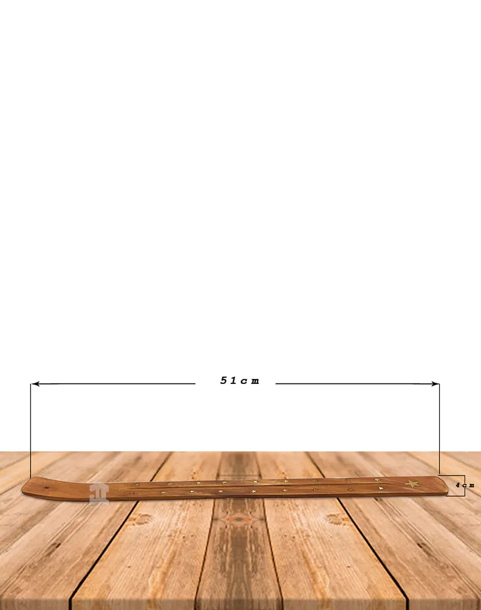 Porta Incienso Diseños Madera Long 20