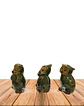 Set de 3 Búhos de Cerámica JI16-248 - Miniatura 2
