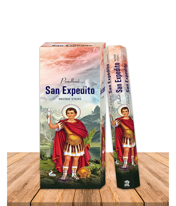 Incienso Formato Hexagonal San Expedito 