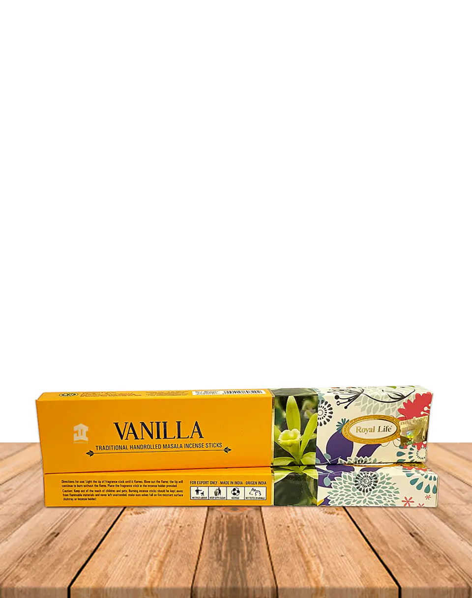Incienso Royal Life Vainilla 15gr 2