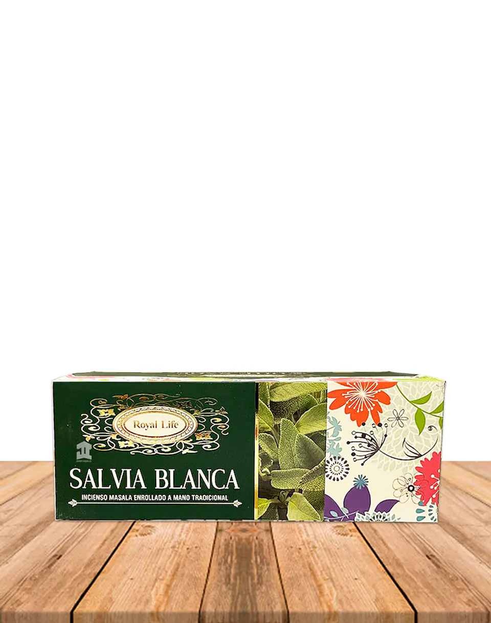 Incienso Royal Life  Salvia Blanca  15gr 1
