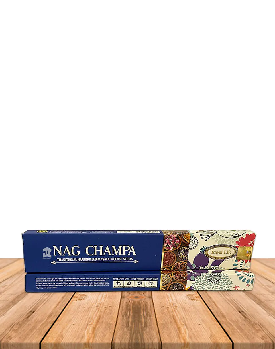 Incienso Royal Life Nag Champa 15gr 2