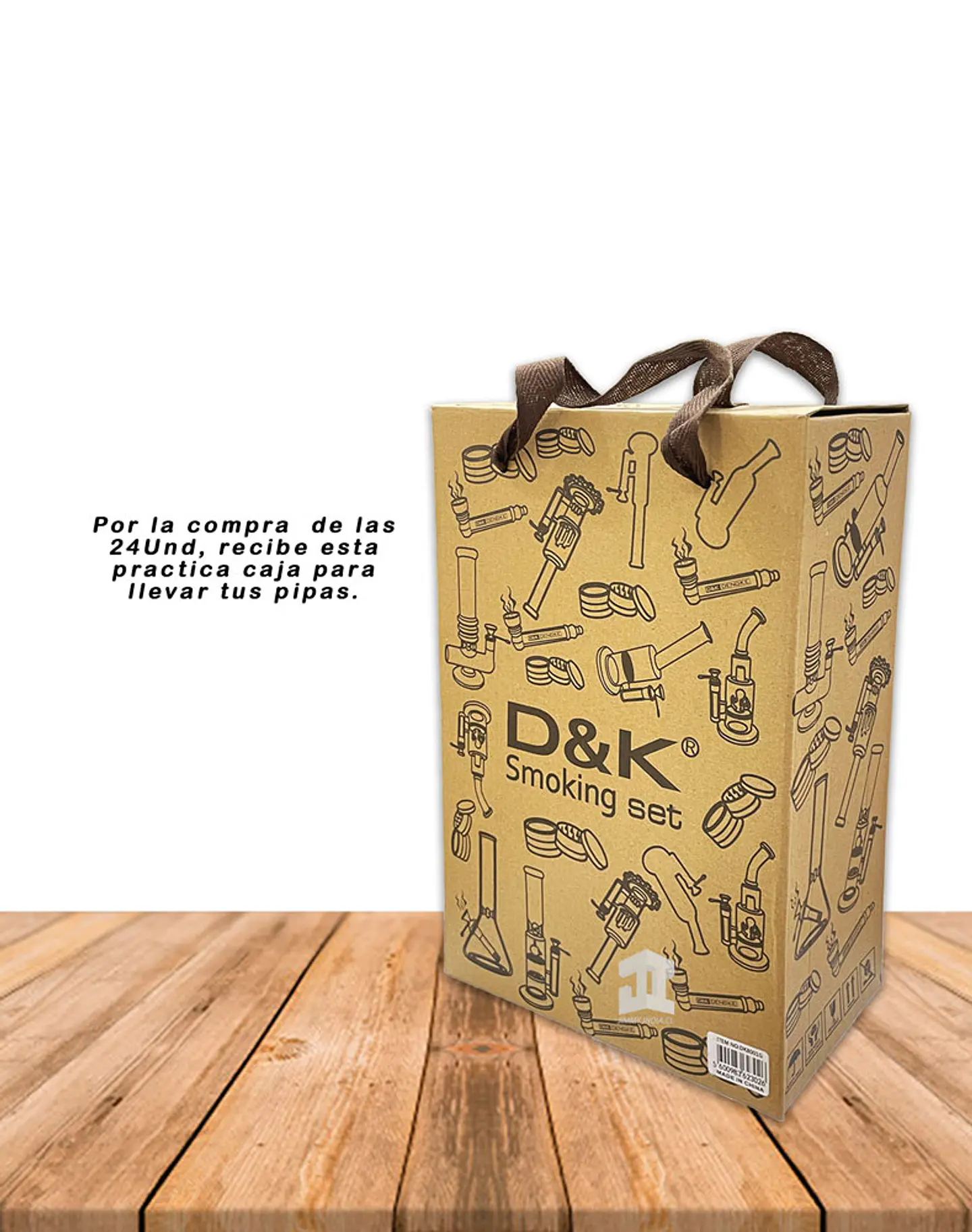 Set Pipa Metal DK8001G 4