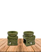 Set Difusor Ceramica Elefante JI23-07 - Miniatura 4