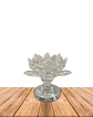 Porta vela Flor de loto 13cm JI23-153 - Miniatura 2