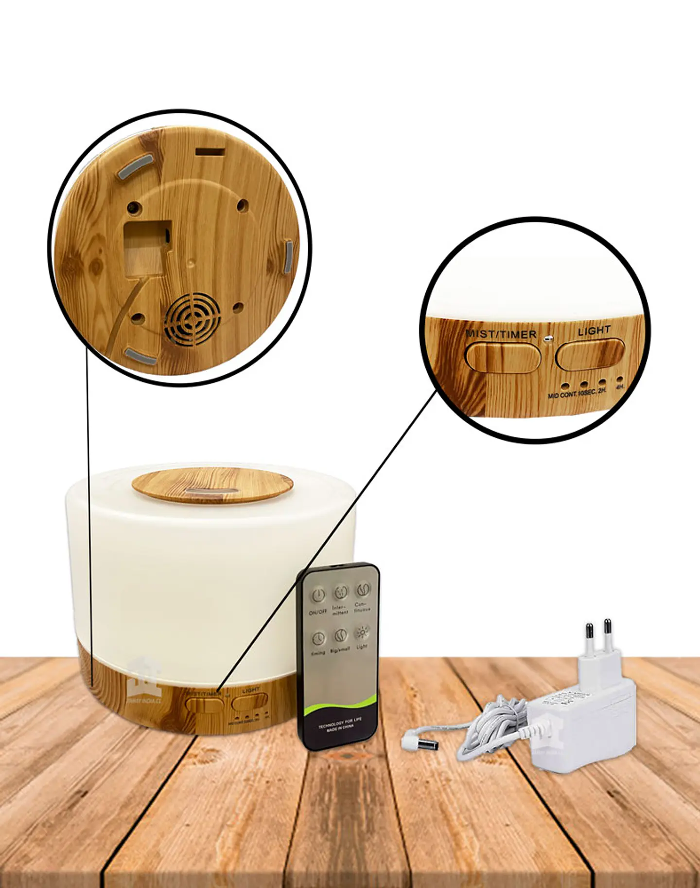 Difusor Humidificador Cilindro c/Control  JI23-404 3
