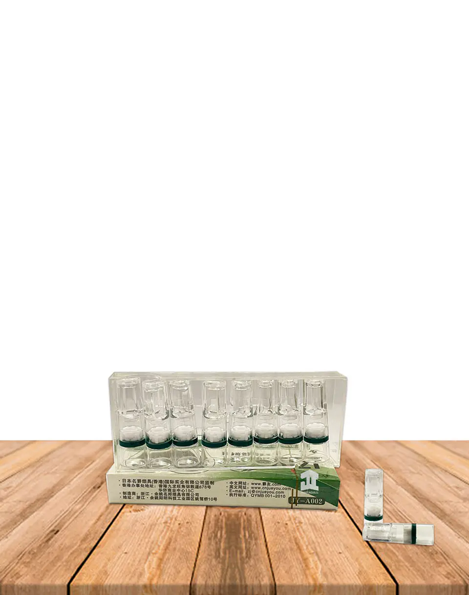 Caja Filtro Acrílico Desechable Mentol  JI23-420 3