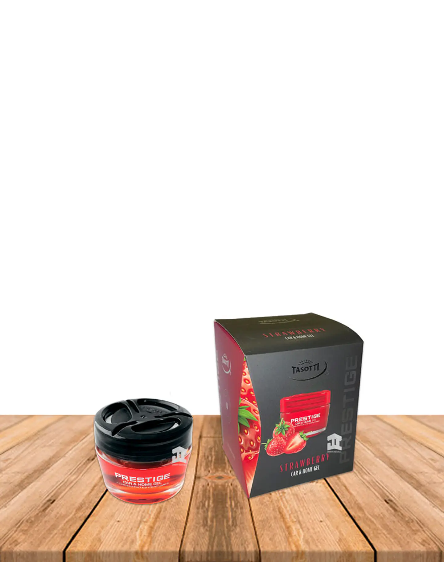 Aromatizador de Auto Prestige Gel Frutilla 50 ml 1